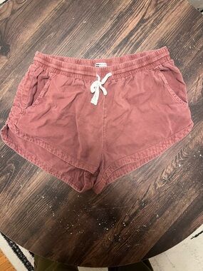 Billabong Washed Rose Drawcord Athletic Shorts